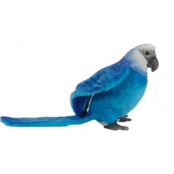 Hansa Spix's Macaw 27cm Plush Soft Toy
